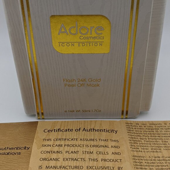 Adore Cosmetics 24K Gold Peel Off Mask - Picture 6 of 9